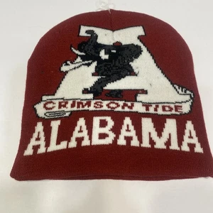 University of Alabama Crimson Tide rot Strick Maskottchen Beanie Mütze Kappe - Bild 1 von 3