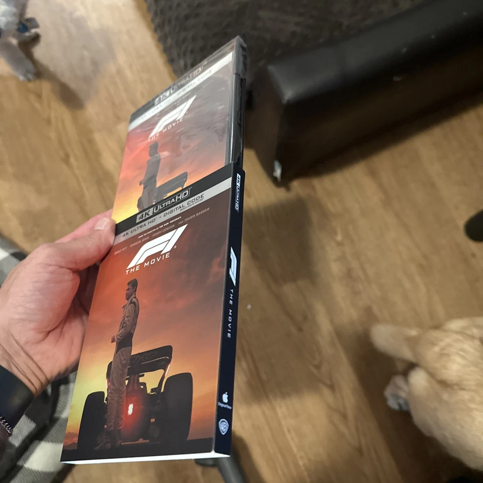 F1 The Movie 4k UHD Blu-ray w/ Slipcover No Digital Code Disc Untouched - Image 1 of 1