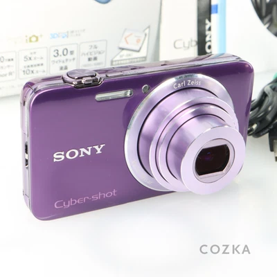 【 Mint 】 Sony Cyber Shot DSC-WX30 Lila 5.0x Zoom Digitalkamera Aus Japan - Bild 1 von 4