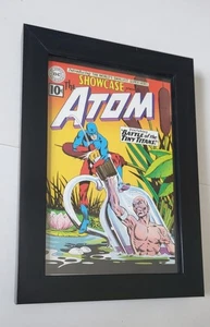 DC Comics Postkarte #75 GERAHMT Showcase 34 The Atom 1961 Gil Kane - Bild 1 von 5