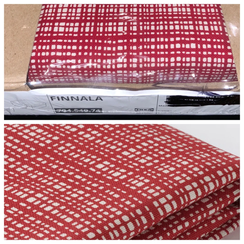 IKEA FINNALA Ottoman Cover For Footstool w/ Storage Red Dalstorp 704.549.74 NEW - Image 1 of 1