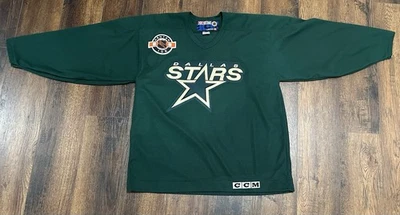Dallas Stars Jersey Men’s Size XL CCM Green Center Ice NHL Hockey - Image 1 of 4