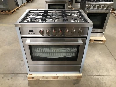 36 in. Gas Range, 5 Burners, Stainless Steel (OPEN BOX, COSMETIC IMPERFECTIONS) - Image 1 of 4