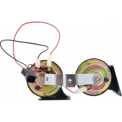 For Cadillac Escalade EXT Horn 2008-2013 Set w/ Bracket High/Low Pitch Electric - Image 1 of 4
