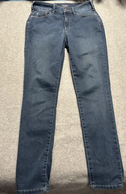 NYDJ Womens Jeans Size 6 Alina Legging Dark Wash Slimming Lift x Tuck 29x30 - Image 1 of 4
