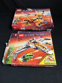 LEGO 7697 7647 Mars Mission BOX ONLY MT-51 Claw Tank Ambush MX-41 Switch Fighter