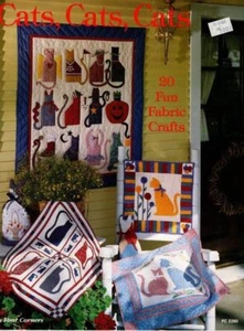 QUILTING CATS, CATS, CATS 20 FUN CUTE DESIGNS FOR YOU TO CREATE - Picture 1 of 4