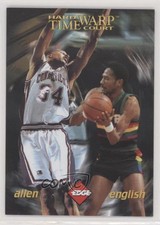 1996 Rage Time Warp Factory Set Ray Allen Alex English #TW2 Rookie RC HOF