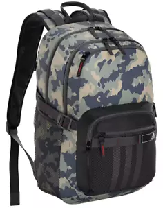 Adidas ENERGY CAMO SILVER 19" BACKPACK 15" LAPTOP ONE SIZE SCHOOL BAG NEW $65 - Picture 1 of 7