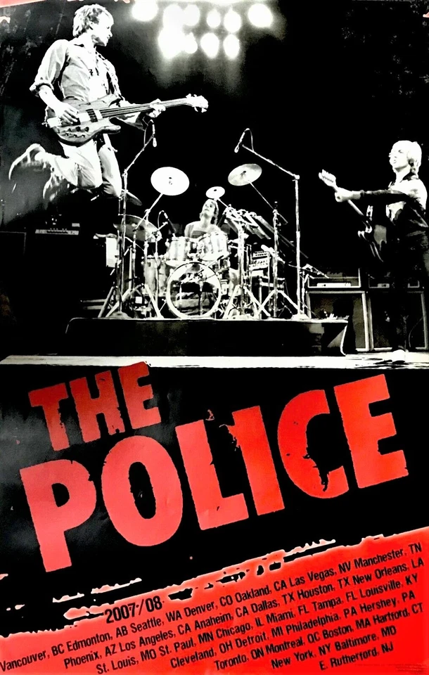 The Police   POSTER PHOTO PRINT 12" x 18" - Image 1 of 1