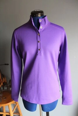 Pullover para mujer Cutter & Buck de hoja perenne reversible con tapeta a presión ~S~ LCK08716 Foto 1 de 4