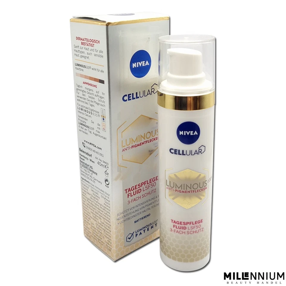 NIVEA Cellular Luminous630 Anti-Pigmentflecken Tagespflege Fluid - 40ml