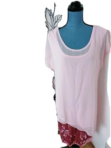  COCKTAILKLEID VON PATRICIA DINI IN ROSA GR. 42 NEU - Bild 1 von 4