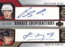 2005-06 Upper Deck Rookie Update #266 Rostislav Olesz, Martin Havlat