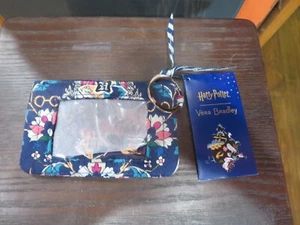 Estuche de identificación con cremallera Vera Bradley Harry Potter Hogwarts ¡¡¡nuevo con etiquetas!!! RETIRADO - Imagen 1 de 5