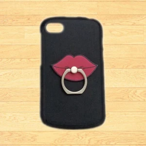 For Blackberry Q10 Classic Q20 Keyone Key 2 3D Cute Lips Holder Soft TPU Cover - Picture 1 of 4