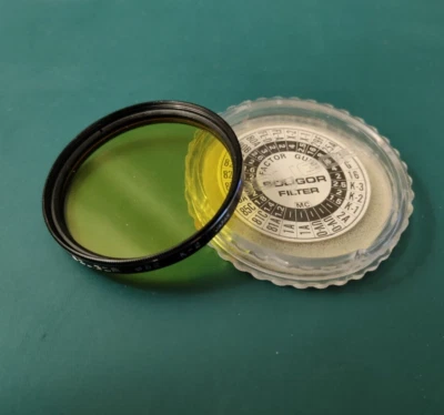 Soligor SLR Camera Lens Filter K-2 Yellow 52mm - Image 1 of 2