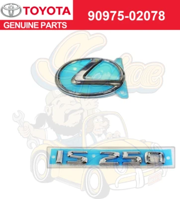 Lexus GS350 IS300 IS350 OEM Genuine Rear Trunk Symbol Emblem 90975-02078 - Imagem 1 de 4