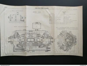 ANNALES PONTS et CHAUSSEES (Dep 13) - Plan du viaduc sur l'étang de Caronte 1915 - Imagen 1 de 4