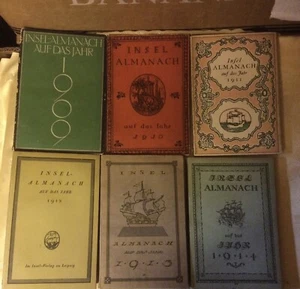 Island Almanac 1909-1939 / 27 Volumes - Picture 1 of 6