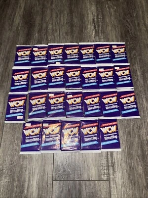 26 Packs of 1991 WCW-World Championship Wrestling-12 Cards-Factory Sealed - Image 1 of 4