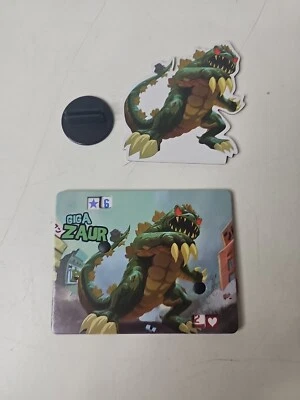 King Of Tokyo 2014 Edition 'Gigazaur' Cardboard Figure/Monster Board Pieces - Image 1 of 4
