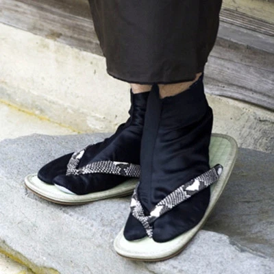 Innen Tabi Schuhe Japanisch Kimono Samurai Kampfsport Weich Geta Schuhwerk - Bild 1 von 4