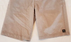 RIP CURL TAN SHORTS~THE SURFERS WALKSHORT~26~VERY NICE - Picture 1 of 10