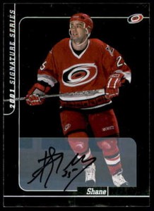Shane Willis Card 2000-01 BAP Signature Series Autographs #72 