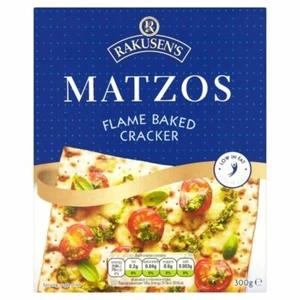 Rakusen's Flamed Baked Cracker Matzos 300g - Picture 1 of 1