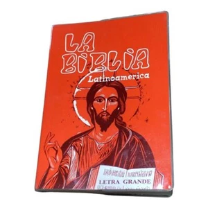 LA BIBLIA Latinoamérica Spanish Edicion Pastoral Letra Grande (softcover) - Picture 1 of 10