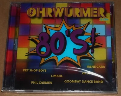 OHRWÜRMER 80'S 2 CD'S NEU OVP LIMAHL THE FLIRTS ELO T PAU F.R. DAVID THE BUGGLES - Bild 1 von 2