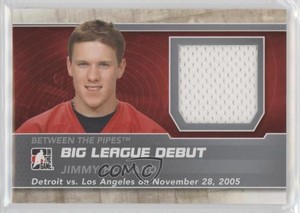 2012-13 ITG Between the Pipes Big League Debut Silver /19 Jimmy Howard #BL-09