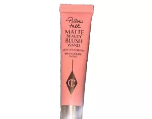 New Charlotte Tilbury Pillow Talk Matte Beauty Blush Wand Pink Pop In Box - Picture 1 of 5