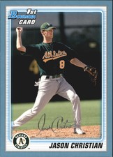 2010 (ATHLETICS) Bowman Prospects Blue #BP28 Jason Christian /520