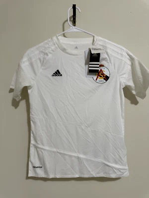 Adidas Climacool Regi 16 Youth-SIZE M -Soccer Jersey White -FUTBOL CLUB-FLORIDA - Image 1 of 3