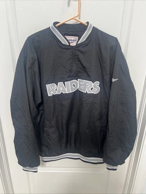 90s Reebok NFL Riders Pullover 1/4 zip Windbreaker Jacket Size M - Image 1 of 4