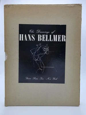 The Drawings Hans Bellmer Monograph 1st Ed. 1967 Limited #ed w/ Slipcase HCDJ - Image 1 of 4