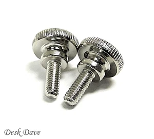 2 New Presser Foot Thumb Screws-7mm, 286, BROTHER CONSEW JUKI KENMORE SINGER + - Picture 1 of 6