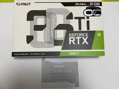GPU Palit GeForce RTX 3060 Ti Dual OC 8 GB GDDR6 No Mining Boxed JP - Immagine 1 di 4