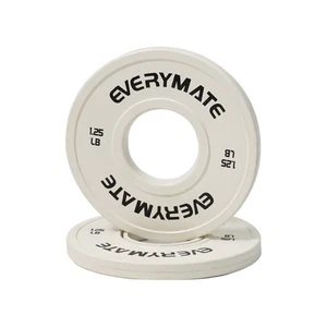 Wechsel Hantelscheiben 1,25LB 2,5LB 5LB Set Bruchplatte Olympia Bumper Plates - Bild 1 von 8