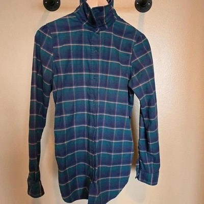 Burton button down women's size xs dryride plaid snowboard shirt. - Image 1 of 4