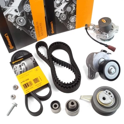 CONTITECH Zahnriemensatz Keilrippenriemen Wapu für AUDI SEAT VW 1.6 2.0 TDI - Bild 1 von 4