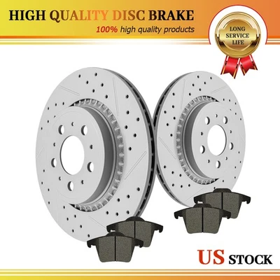 Rotores de freno traseros y pastillas de cerámica para Volvo XC90 2003-2010 2011 2012 2013 2014 Foto 1 de 4