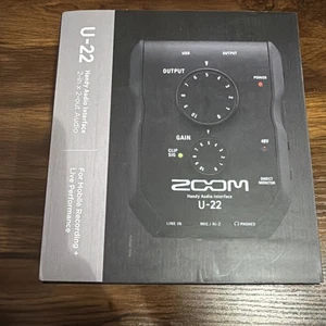 Zoom U-22 Handy Audio Interface 120US. New In Box. Free Shipping. - Picture 1 of 4