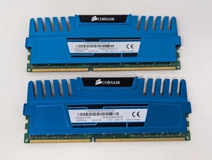 Corsair Vengeance 8GB 2x4GB PC3-12800 DDR3-1600MHz Desktop RAM CMZ8GX3M2A1600C9B - Picture 1 of 4