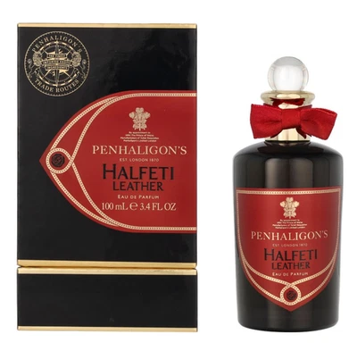 Halfeti Cuero Penhaligon's 3.4oz Eau De Parfum Spray para Mujer Hombre Perfume Nuevo Foto 1 de 4