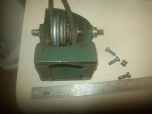 Conjunto de cabezal de hierro de torno de madera Montgomery Ward vintage de 9" 04FD903B - Imagen 1 de 10