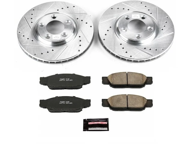 Kit de pastillas de freno delanteras y rotor para Ford Thunderbird 2002-2005 2003 2004 CS562CM Foto 1 de 1