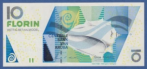 ARUBA -- 10 FLORIN ( 1.12.2003 ) -- UNC -- PICK 16a . - Picture 1 of 2